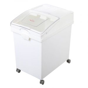 CONTENEDOR PLASTICO 26X35X42CM 20 L RUEDAS