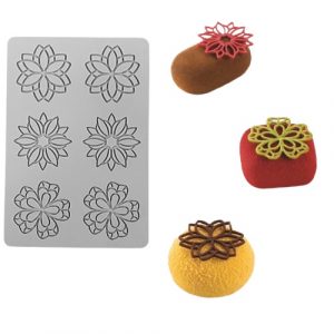 RENDA SILIC PARA COCINA MOLECULAR 136 FLORES D
