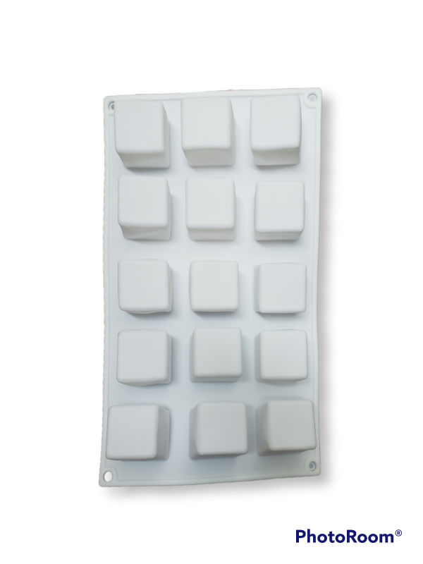 MOLDE SILICON 230 MINI CUADRADO