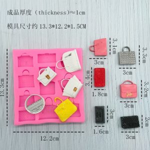 MOLDE SILICONA 337 CARTERAS