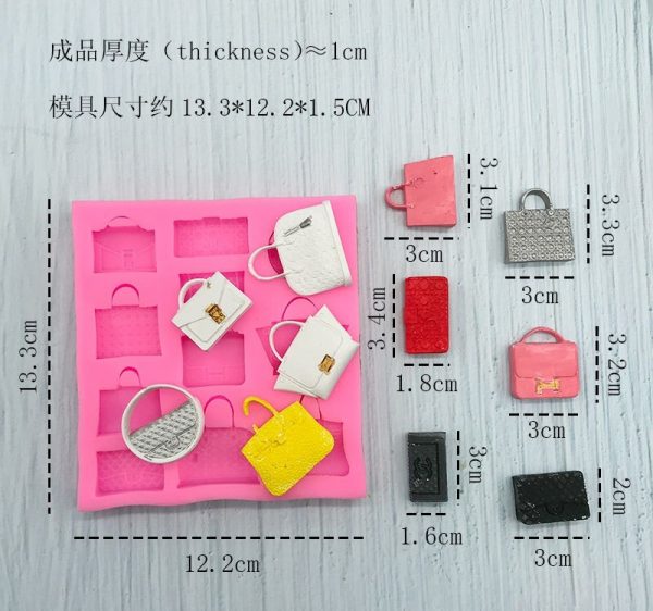 MOLDE SILICONA 337 CARTERAS