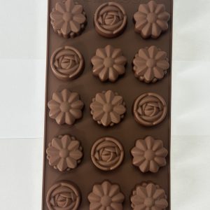 MOLDE SILICON 509 BOMBON FLORES VARIAS