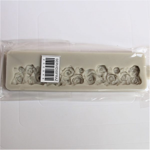 MOLDE SILICONA 548 ENCAJE ROSAS