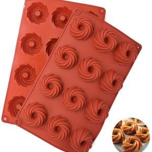 MOLDE SILICONA 614 MINI BUDIN
