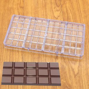 MOLDE POLICARBONATO 710 TABLETA CHOCO
