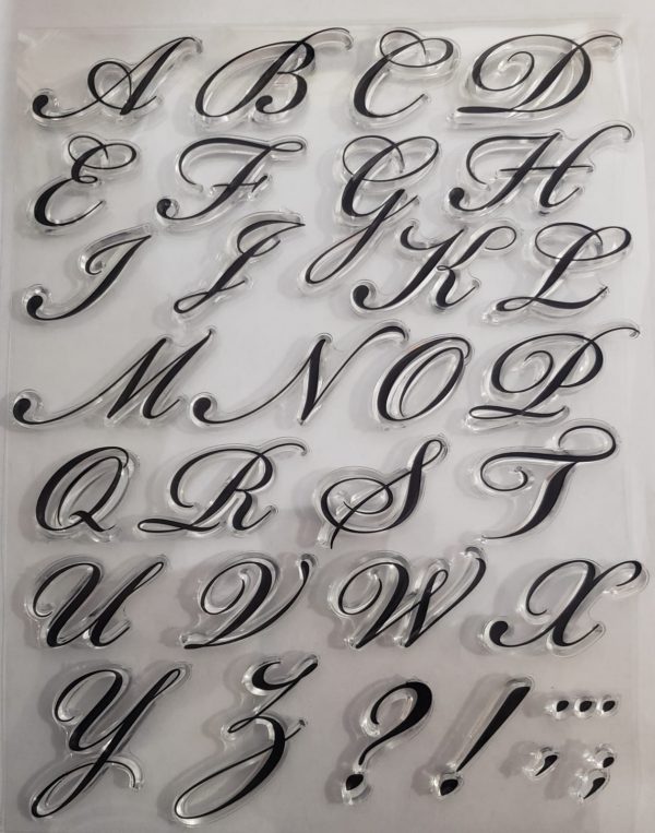 SELLO LETRA SILICON 789