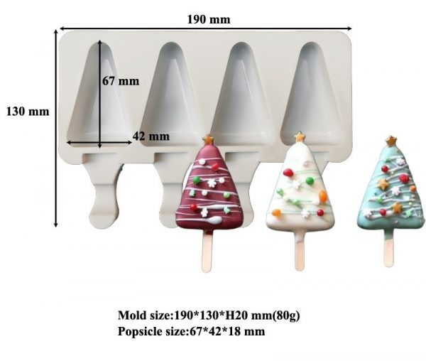 MOLDE SILICON PALETA 790