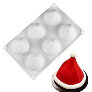 MOLDE SILICON 826 GORRO NAVIDAD