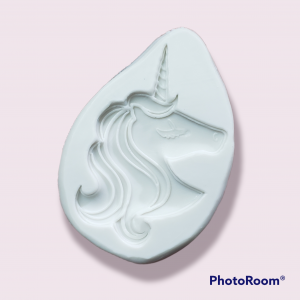 MOLDE SILICON 858 CABEZA DE UNICORNIO