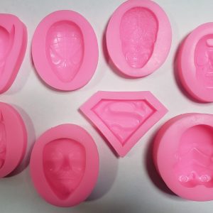 MOLDE SILICON 875 FIGURAS DE ACCION