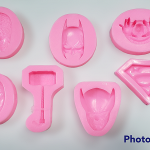 MOLDE SILICON 876 SUPER HEROES