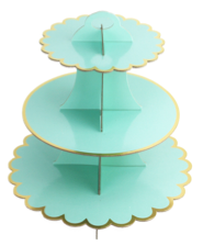 PEDESTAL CUPCAKE CELESTE