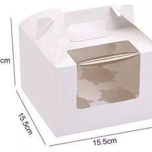 CAJA CUPCAKE X4 LONCHERA