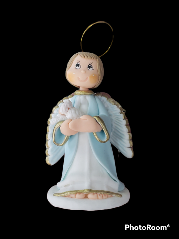 ANGEL ALA DORADA 12CM $5.50