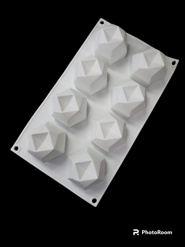 MOLDE SILICON 600 ESFERA DIAMANTADA