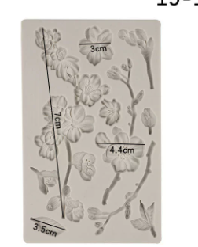 MOLDE SILICONA 43 FLOR