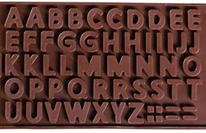 MOLDE SILICON 658 LETRAS MAYUSCULAS 11X21CM