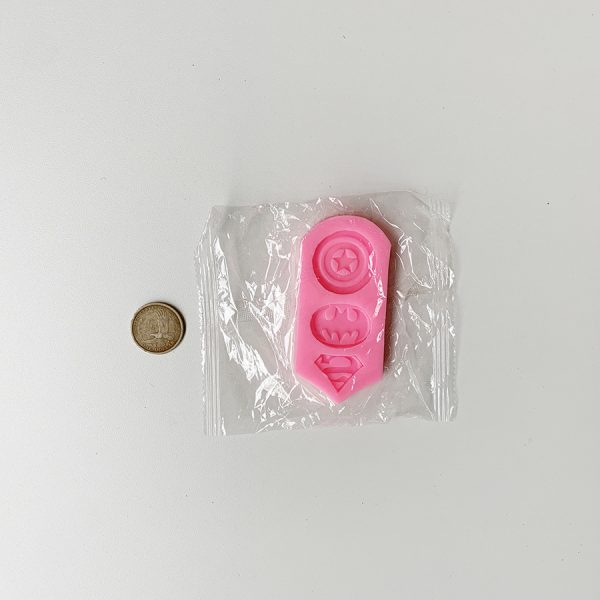 MOLDE SILICON 756 SUPER HEROES