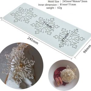 RENDA SILIC PARA COCINA MOLECULAR 041 COPO DE NIEVE