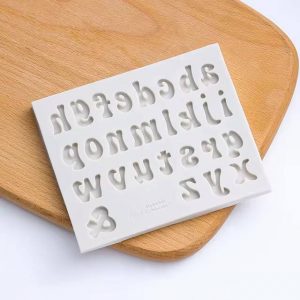 MOLDE SILICON 105 ABECEDARIO MINUSCULAS