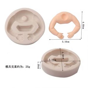 MOLDE SILICON 108 BRAZOS DE BEBE