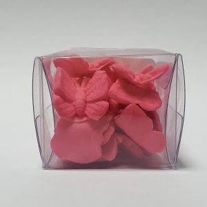CAJA PASTILLAJE MARIPOSA FUCSIA