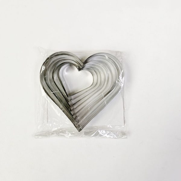 CORTADOR NACIONAL CORAZON GRANDE X 9 LLANO X 2CM