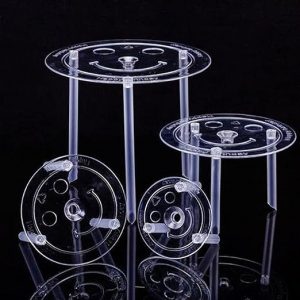 BASE PLASTICO PARA COLUMNAS DE TORTA 9 CM