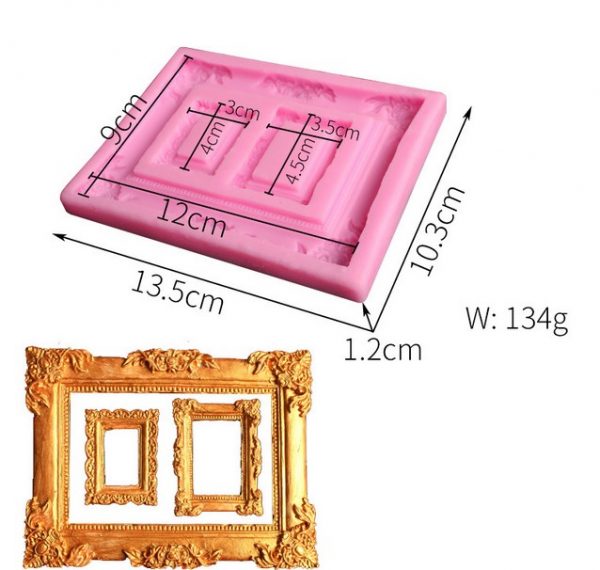 MOLDE SILICON 760 PORTA RETRADO X3