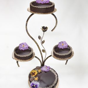 PEDESTAL ROSA X 1
