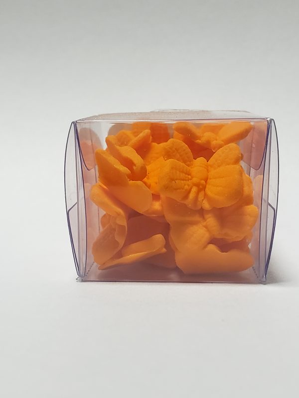 CAJA PASTILLAJE MARIPOSA NARANJA