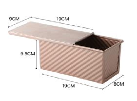 MOLDE PAN CON TAPA 19X9.5X8CM