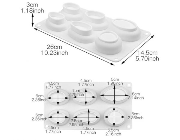MOLDE SILICON 546 PIEDRAS