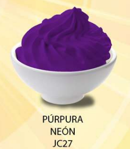COLORANTE GEL PURPURA NEON.