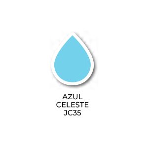 COLORANTE GEL AZUL CELESTE.