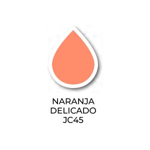 COLORANTE GEL NARANJA DELICADO.