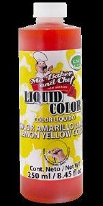 COLORANTE LIQUIDO AMARILLO LIMON 250ML