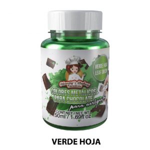 COLORANTE METAL VERDE HOJA 50ML