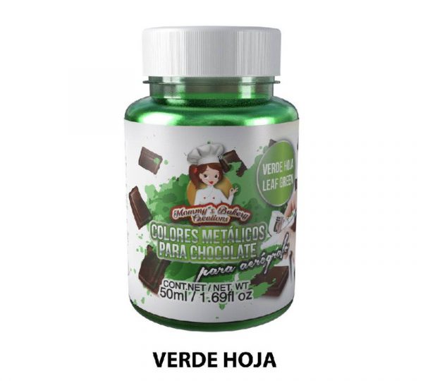 COLORANTE METAL VERDE HOJA 50ML
