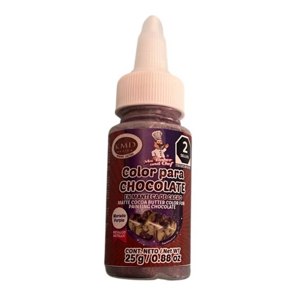COLORANTE MANTECA METAL MORADO 25ML