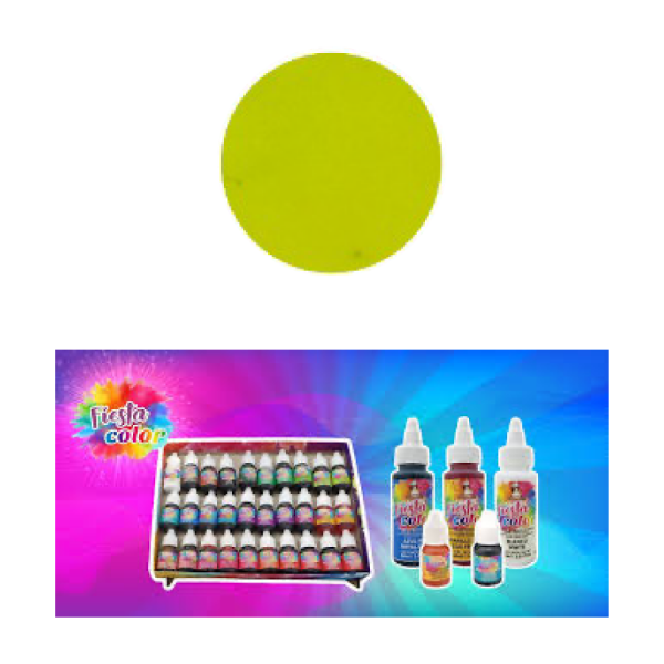 COLORANTE FIESTA AMARILLO LIMON 10ML