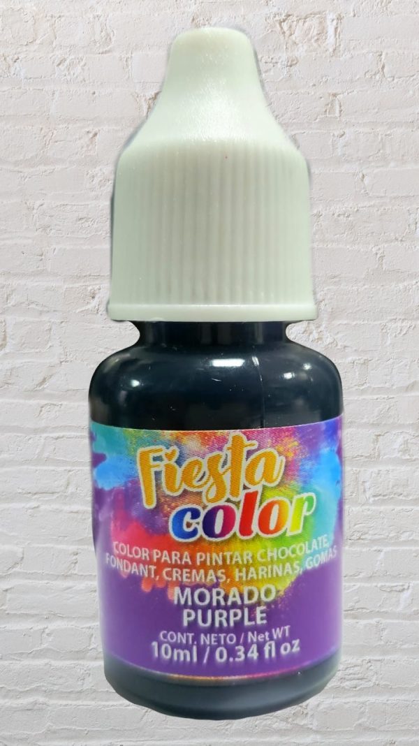 COLORANTE FIESTA MORADO 10 ML
