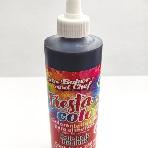 COLORANTE FIESTA ROJO ROJO 250ML