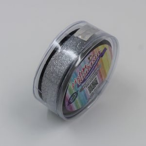 LISTON DIAMANTADO PLATA 2CM ANCHO/840CM LARGO