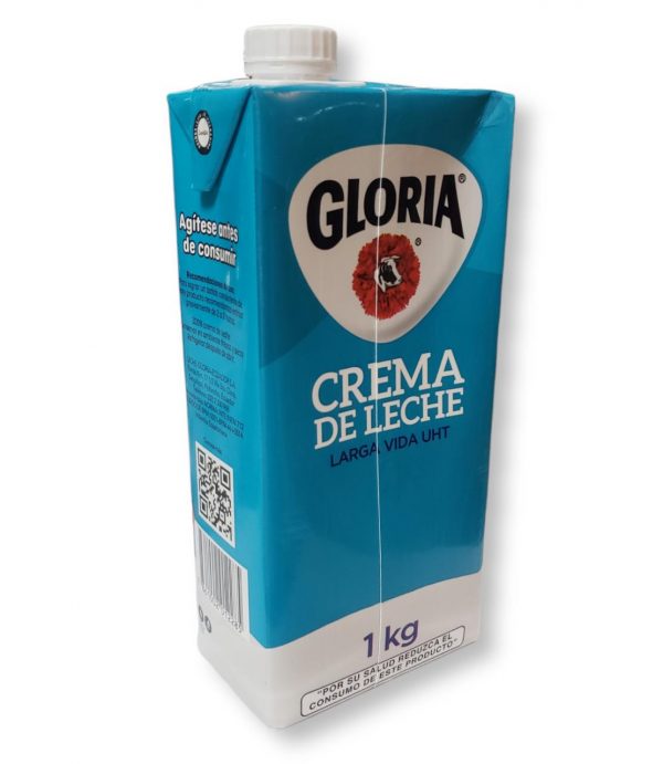 CREMA DE LECHE CARTON 1LT GLORIA
