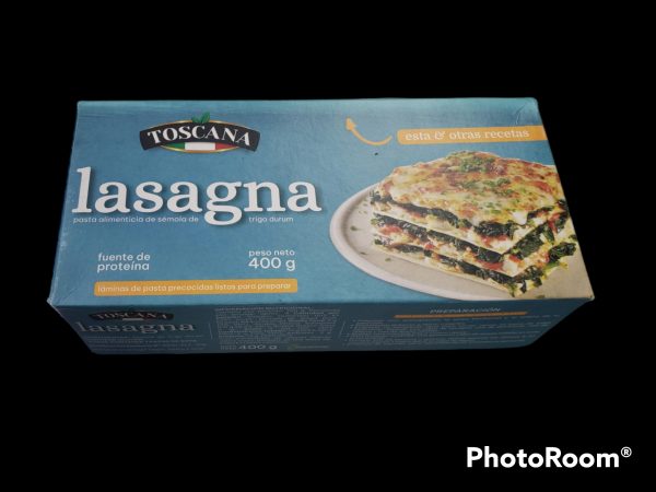 FIDEOS DE LASAGNA 400G