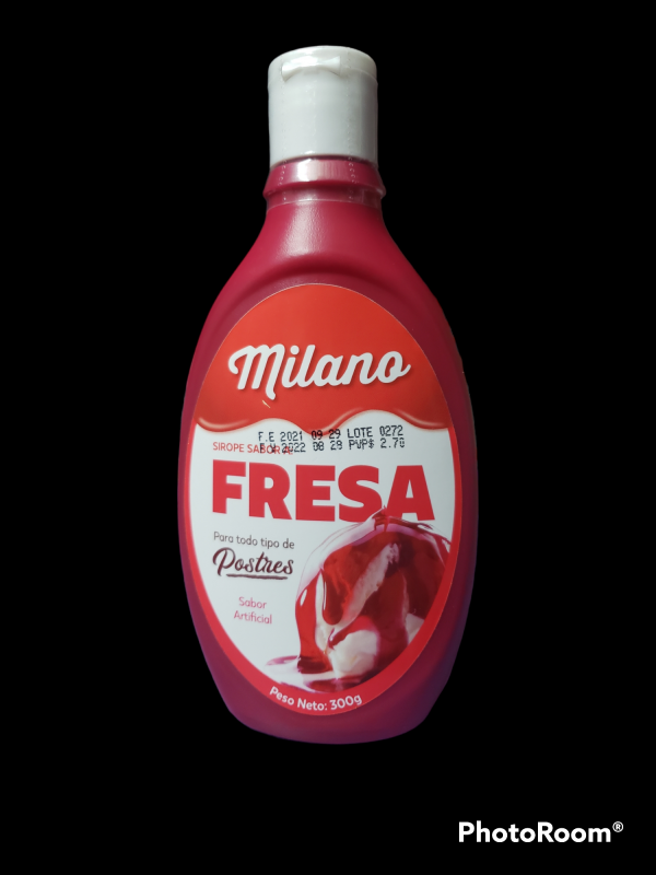 SALSA MILANO FRESA 300G