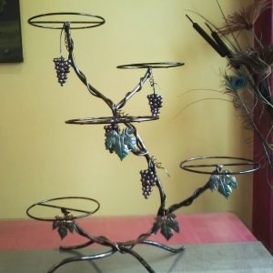 PEDESTAL ARBOL UVAS