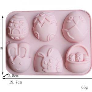 MOLDE SILICON 913 CONEJO DE PASCUA