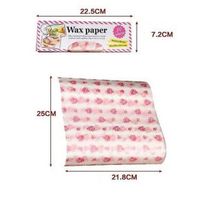 PAPEL ENCERADO FIGURAS VARIAS50 HOJAS 250X215MM